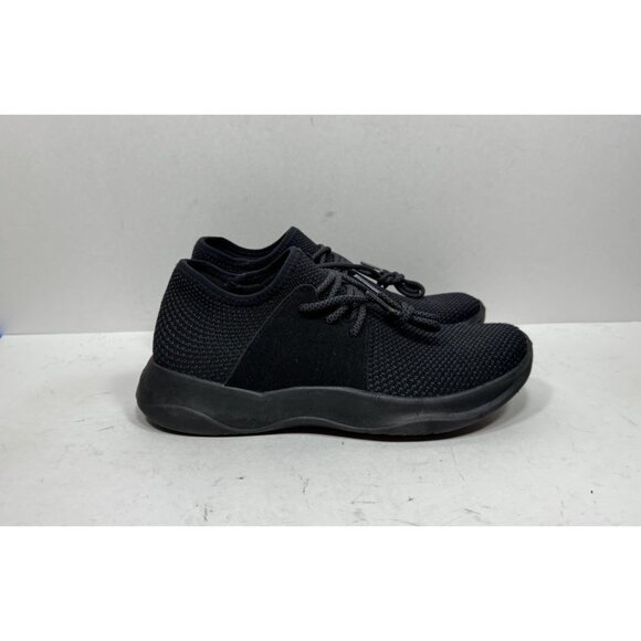 Vessi Everyday Classic Sneakers Shoes Lace Up Black Women’s Size 8 - Picture 1 of 8